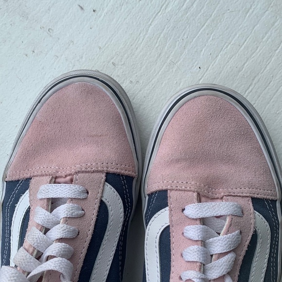 Blue and Pink Vans size 8 - Picture 3 of 7